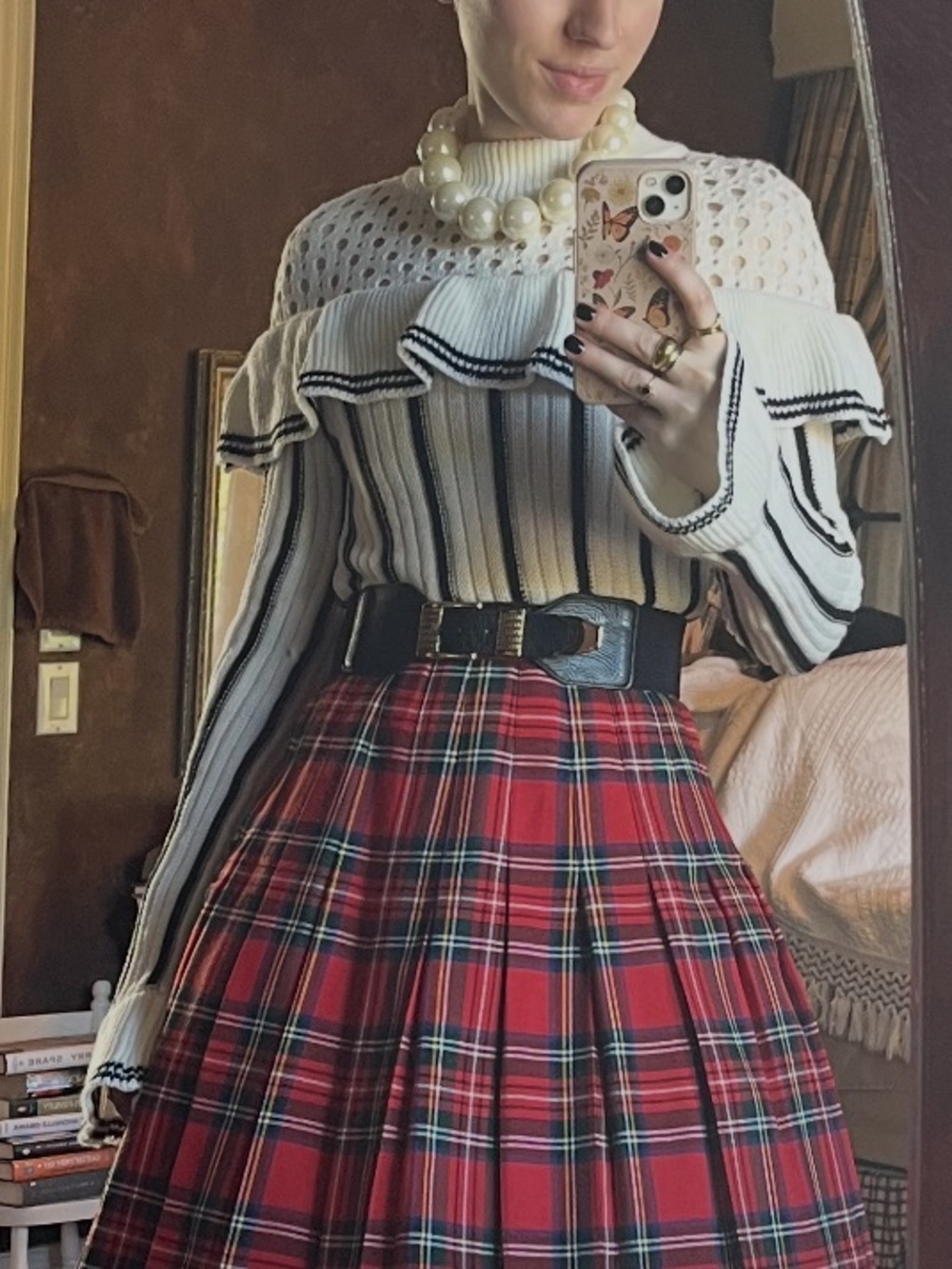 Haute Rogue, The Clarisse Ruffle, Sweater